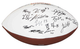 PATRICK MAHOMES TRAVIS KELCE BOLTON SUPER BOWL LVII CHIEFS TEAM SIGNED FOOTBALL