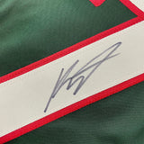 Framed Autographed/Signed Kirill Kaprizov 33x42 Minnesota Green Jersey BAS COA