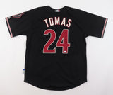 Yasmany Tomas Signed Diamondbacks Majestic Jersey (JSA) Arizona O.F. 2015-2019