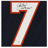 JOHN ELWAY Autographed "Last To Wear 7" Denver Broncos Authentic Jersey FANATICS