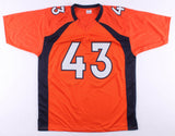 T.J.Ward Signed Denver Broncos Jersey (JSA) Super Bowl 50 Champ / Defensive Back