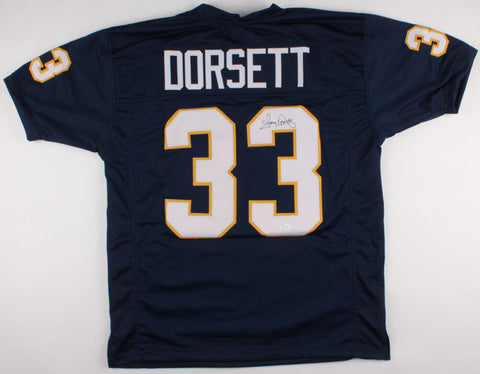 Tony Dorsett Signed Pitt Panthers Jersey (JSA COA) 1976 Heisman Trophy Winner