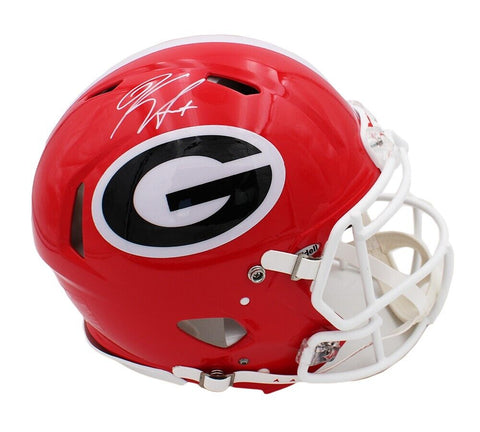 Kirby Smart Signed Georgia Bulldogs Speed Authentic NCAA Helmet