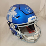 DAVID MONTGOMERY SIGNED DETROIT LIONS FS ALTERNATE SPEEDFLEX HELMET BECKETT