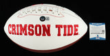 Brian Robinson Signed Alabama Crimson Tide Logo Football (Beckett COA) See Photo