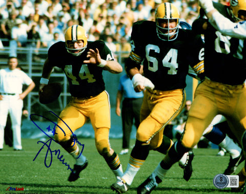 Donny Anderson Autographed Green Bay Packers 8x10 Photo Beckett 47836