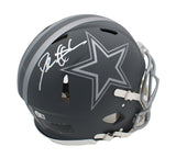 Deion Sanders Signed Dallas Cowboys Speed Authentic Slate NFL Helmet