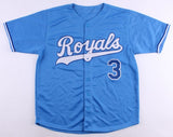 Ned Yost Signed K C Royals Jersey (JSA COA) 2015 World Series Winning Manager