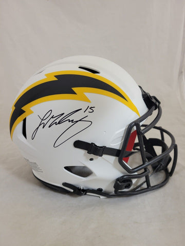 LADD MCCONKEY SIGNED LA CHARGERS F/S LUNAR ECLIPSE SPEED AUTHENTIC HELMET BAS