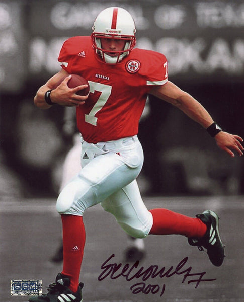 ERIC CROUCH AUTOGRAPHED SIGNED NEBRASKA CORNHUSKERS 8x10 PHOTO COA