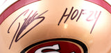 Patrick Willis Autographed San Francisco 49ers Mini Helmet w/HOF- Beckett W Holo