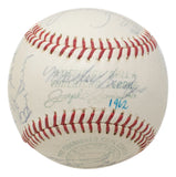 1962 New York Yankees Team Signed Baseball Yogi Berra + 22 Others BAS LOA