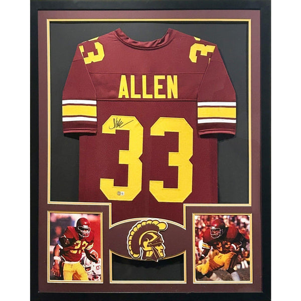 Marcus Allen Autographed Signed Framed USC Heisman Winner Jersey BECKETT