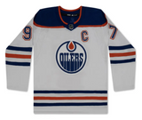 Connor McDavid Autographed White 2023 Adidas Edmonton Oilers Jersey UDA