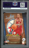 1996 Skybox Z Force #151 Allen Iverson RC On Card PSA/DNA Auto GEM MINT 10