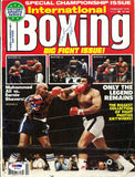 Muhammad Ali & Ernie Shavers Authentic Autographed Magazine Cover PSA S01563