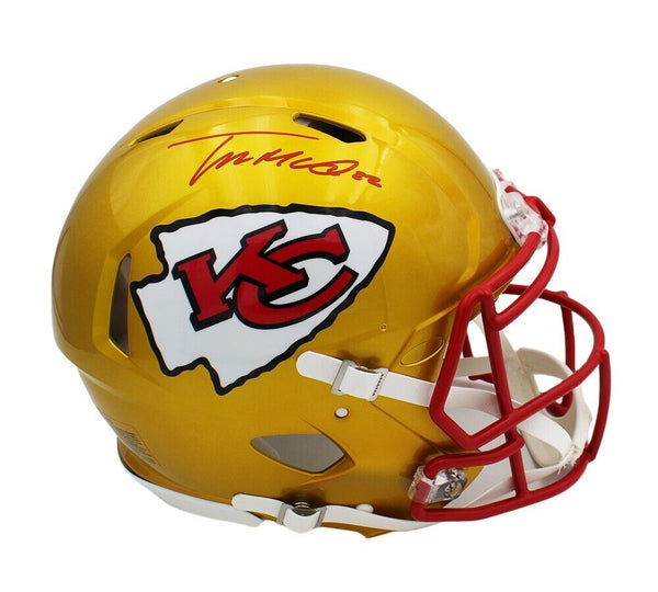 Trent McDuffie Signed Kansas City Chiefs Speed Authentic Flash Helmet