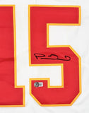 Patrick Mahomes Kansas City Chiefs Signed White Nike Limited Jersey Beckett BAS