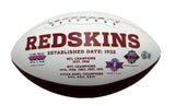 Joe Theismann Autographed/Inscribed Redskins Logo Football Beckett 177256