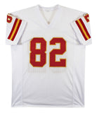 Dwayne Bowe Authentic Signed White Pro Style Jersey Autographed BAS Witnessed