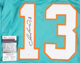 Dan Marino Signed Miami Dolphins Jersey (JSA COA) 9xPro Bowl QB / HOF / 1984 MVP