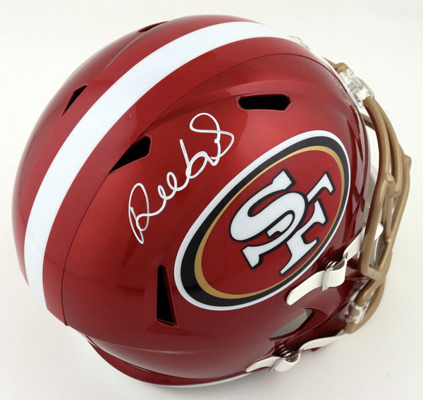 DEEBO SAMUEL SIGNED SAN FRANCISCO 49ERS FLASH FULL SIZE SPEED HELMET BECKETT