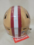 DEION SANDERS SIGNED SAN FRANCISCO 49ERS SPEEDFLEX HELMET BECKETT QR