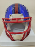 KEON COLEMAN SIGNED BUFFALO BILLS FLASH SPEED MINI HELMET BECKETT QR