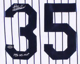 John Wetteland Signed New York Yankees Jersey Inscribed "1996 WS MVP" (Leaf COA)