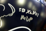 MALCOLM SMITH AUTOGRAPHED SIGNED SEAHAWKS SB FULL SIZE HELMET SB MVP MCS 72379