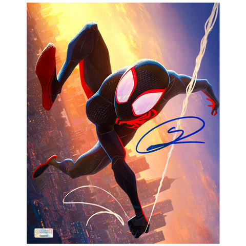 Shameik Moore Autographed Spider-Man Across The Spider-Verse 8x10 Photo