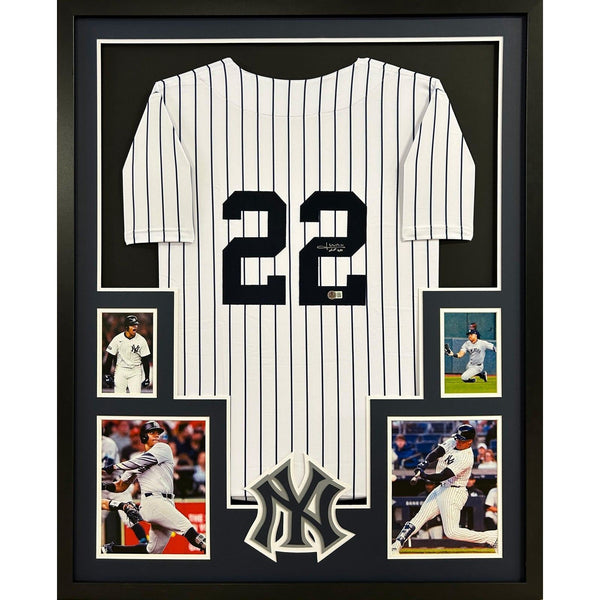 Juan Soto Autographed Signed Framed New York Yankees Jersey BECKETT