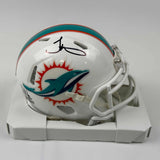 Autographed/Signed Tyreek Hill Miami Dolphins Mini Helmet Beckett BAS COA