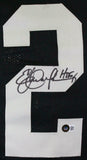 Eric Dickerson Autographed Black Pro Style Jersey w/HOF-Beckett W Hologram