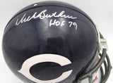 Dick Butkus Autographed Bears Authentic Full Size Proline Helmet Bears Beckett