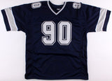 Demarcus Lawrence Signed Dallas Cowboys Jersey (JSA COA) Pro Bowl Defensive End