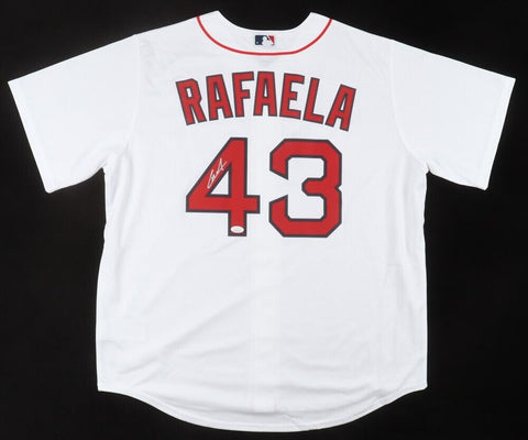 Ceddanne Rafaela Signed Boston Red Sox Jersey (JSA COA) Bosox Rookie Utility Man