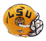 Ja'Marr Chase Signed LSU Tigers Speed Authentic Yellow NCAA Helmet