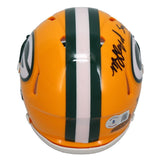 MarShawn Lloyd Autographed "Say Cheese" Packers Mini Helmet Beckett / GDL LE 32