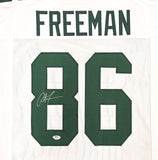 GREEN BAY PACKERS ANTONIO FREEMAN AUTOGRAPHED WHITE JERSEY PSA/DNA STOCK #234520