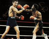 Alexis Arguello & Aaron Pryor Autographed 8x10 Photo Beckett BAS QR #BK08936