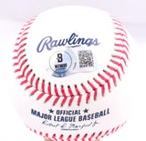 Tino Martinez Autographed Rawlings OML Baseball w/ 4x WS Champs- Beckett W Holo