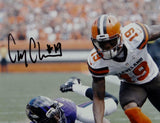 Corey Coleman Signed Cleveland Browns 8x10 Avoiding Tackle Photo- JSA W Auth