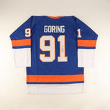 Butch Goring Signed New York Islanders Jersey (JSA COA) 4xStanley Cup Champion