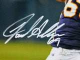 Jared Allen Autographed Minn Vikings Celebration 8x10 FP Photo- Beckett W *White