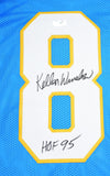 Kellen Winslow Autographed Light Blue Pro Style Jersey w/ HOF-Beckett W Hologram