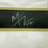 Autographed/Signed MICHAEL THOMAS New Orleans White Football Jersey JSA COA Auto