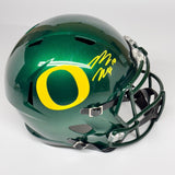 Bo Nix Autographed Signed Oregon Ducks FS Replica Helmet Beckett Broncos