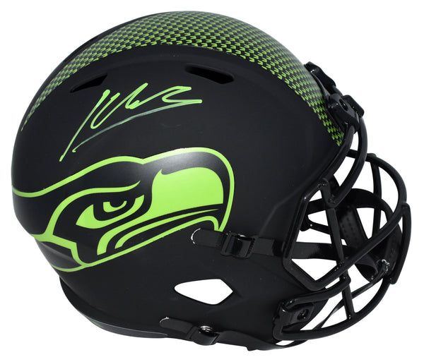 KENNETH WALKER III SIGNED SEATTLE SEAHAWKS ECLIPSE FULL SIZE HELMET BECKETT