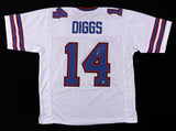 Stefon Diggs Signed Bills Jersey (Beckett Holo) Buffalo's All Pro Wide Receiver